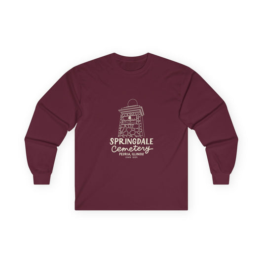Springdale Cemetery Long Sleeve Tee — Unisex