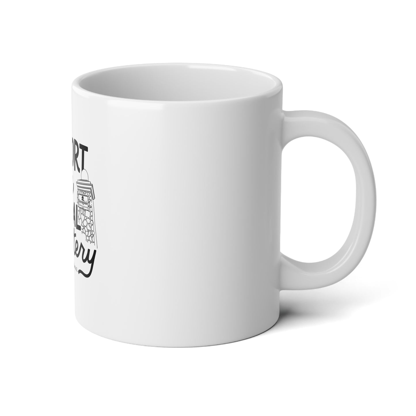 Springdale Cemetery Jumbo Mug — 20oz